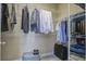 Large walk-in closet with ample shelving and hanging space at 705 Quintan St, Summerville, SC 29486