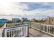 Spacious deck offering stunning ocean views at 904 E Arctic Ave, Folly Beach, SC 29439