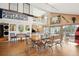 Spacious dining area with rustic table and unique nautical decor at 904 E Arctic Ave, Folly Beach, SC 29439