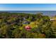 Bird's eye view of the property and neighborhood at 927 Fishburne Rd, Pinopolis, SC 29469