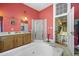 Bathroom with double vanity, a shower, and a jetted tub at 927 Fishburne Rd, Pinopolis, SC 29469