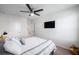 Cozy bedroom with ceiling fan and plenty of space at 9702 Roseberry St, Ladson, SC 29456