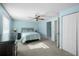 Serene bedroom with neutral walls, carpeted floors, and ensuite bathroom access at 1101 Reserve Way, Summerville, SC 29485