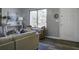 Living room with a beige couch and wicker chairs at 117 Hummingbird Ave, Ladson, SC 29456