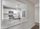 Kitchen with granite countertop and a modern black faucet at 1202 Waterwood Dr, Goose Creek, SC 29445