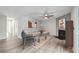 Modern living room with hardwood floors and fireplace at 1202 Waterwood Dr, Goose Creek, SC 29445
