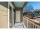 Private balcony overlooking community at 130 River Landing Dr # 7106, Charleston, SC 29492