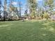 Spacious backyard with a detached shed and mature trees at 138 Green Pond Hwy, Walterboro, SC 29488