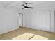 Bright bedroom with light flooring and spacious closets at 138 Green Pond Hwy, Walterboro, SC 29488