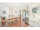 Open concept kitchen with farmhouse sink and white cabinets at 1395 Tollison Path, Mount Pleasant, SC 29466