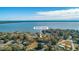 Aerial view of property at 208 Catfish Landing Cir, showing its location in a residential neighborhood near the water at 208 Catfish Landing Cir, Bonneau, SC 29431
