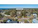 Aerial view of property at 208 Catfish Landing Cir, showing its location in a residential neighborhood near the water at 208 Catfish Landing Cir, Bonneau, SC 29431
