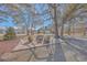 Concrete patio with fire pit and seating area at 208 Catfish Landing Cir, Bonneau, SC 29431