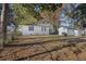 Backyard with shed and trees at 2108 Ridge Church Rd # A & B, Summerville, SC 29486