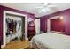 Cozy bedroom with a large closet and ceiling fan at 2108 Ridge Church Rd # A & B, Summerville, SC 29486