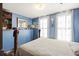 Simple bedroom with a double bed and window at 2108 Ridge Church Rd # A & B, Summerville, SC 29486