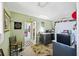 Small kitchen with appliances and dark cabinets at 2108 Ridge Church Rd # A & B, Summerville, SC 29486