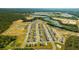 Aerial view of a new neighborhood development at 211 Wild Strawberry Ln, Moncks Corner, SC 29461