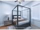 Bright bedroom with a canopy bed and neutral decor at 25 Sheppard St, Charleston, SC 29403
