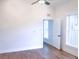 Spacious bedroom with hardwood floors and neutral walls at 25 Sheppard St, Charleston, SC 29403