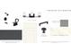 Primary bathroom design with dark countertops and hex tile at 2841 Auldreeke Rd, Johns Island, SC 29455
