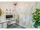 Bright home office featuring a desk, chair, and decorative wall accents at 3 43Rd Ave, Isle of Palms, SC 29451