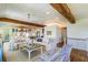 Open living room with comfortable seating and a coastal design at 3 43Rd Ave, Isle of Palms, SC 29451