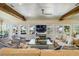 Relaxing living room with ocean views and ample natural light at 3 43Rd Ave, Isle of Palms, SC 29451