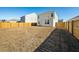 Large fenced backyard with grassy area at 307 Black Birch Dr, Summerville, SC 29486