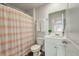 Clean bathroom with shower/tub combo and modern vanity at 307 Black Birch Dr, Summerville, SC 29486