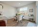 Bright breakfast nook with table and chairs near sliding door at 307 Black Birch Dr, Summerville, SC 29486