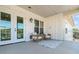 Private balcony with comfortable seating, perfect for relaxing at 320 Longshore Street St # 1044, Charleston, SC 29492