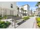 Community courtyard with benches and landscaping at 320 Longshore Street St # 1044, Charleston, SC 29492