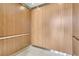 Modern elevator with wood panel interior at 320 Longshore Street St # 1044, Charleston, SC 29492