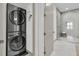 Stackable washer and dryer in a small laundry room at 320 Longshore Street St # 1044, Charleston, SC 29492