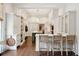 Spacious kitchen with island, breakfast bar, and ample cabinetry at 43 Hasell St, Charleston, SC 29401