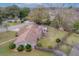 Aerial view of house, yard, and surrounding neighborhood at 4334 Bream Rd, North Charleston, SC 29418