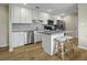 Modern kitchen with stainless steel appliances and granite countertops at 4334 Bream Rd, North Charleston, SC 29418