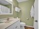 Bathroom with shower and single vanity at 477 Sea Cloud Cir, Edisto Island, SC 29438