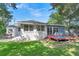Nice backyard with deck, patio, and ample green space at 5242 Potomac St, North Charleston, SC 29405