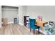 Home office features a desk, chair, and storage at 5242 Potomac St, North Charleston, SC 29405