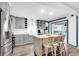 Modern kitchen with stainless steel appliances and island at 5242 Potomac St, North Charleston, SC 29405