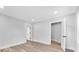 Spacious bedroom with neutral walls and hardwood floors at 5889 N Rhett Ave, Hanahan, SC 29410