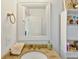 Bathroom with granite countertop and white sink at 712 S Shelmore Blvd # 15, Mount Pleasant, SC 29464