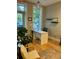 Clean reception area with a desk, chair, and large window in a shared office at 712 S Shelmore Blvd # 15, Mount Pleasant, SC 29464