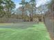 Community tennis court with surrounding fence at 7759 Park Gate Dr, North Charleston, SC 29418