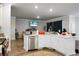 Open kitchen features island and stainless steel appliances at 149 Cypress Preserve Blvd, Moncks Corner, SC 29461