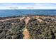 Aerial view of property showing location near golf course and ocean at 149 High Hammock Villas, Seabrook Island, SC 29455