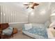 Bright bedroom featuring a comfortable bed and sitting area at 149 High Hammock Villas, Seabrook Island, SC 29455