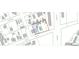 Plot map highlighting property dimensions and boundaries at 1826 Helm Ave, North Charleston, SC 29405